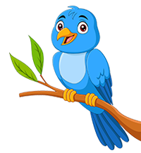 Bird on tree